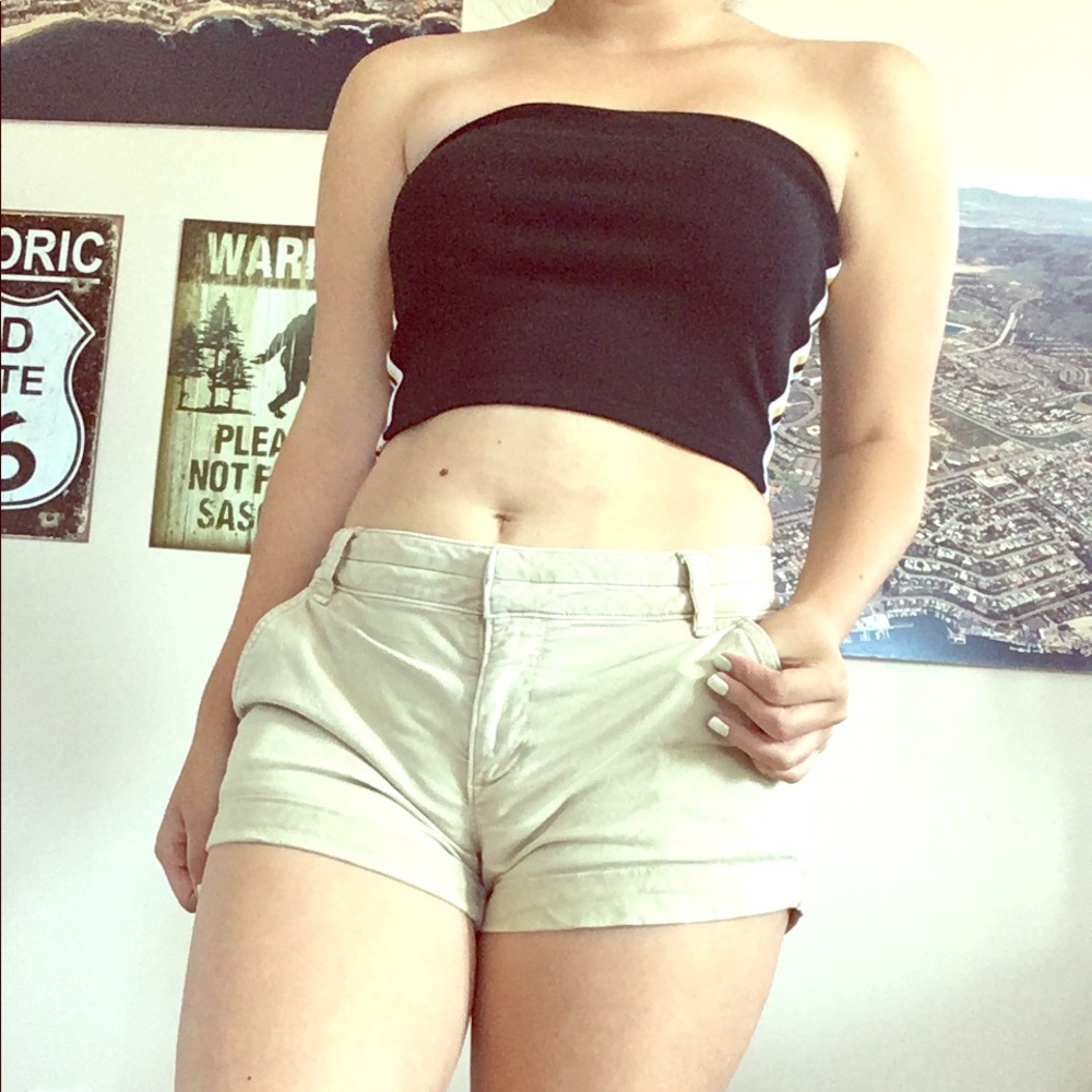 Abercrombie & Fitch Khaki Shorts Size 2